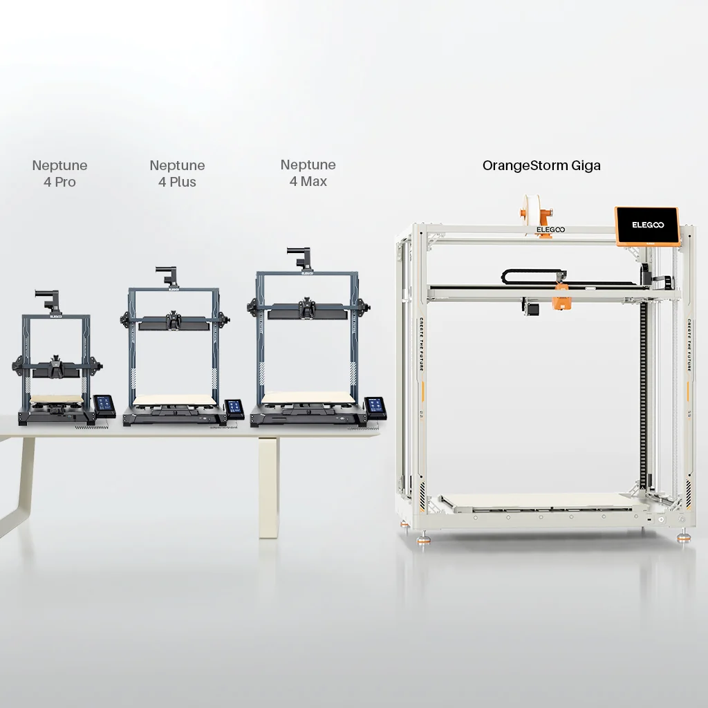 Elegoo OrangeStorm Giga Large-Format 3D Printer (M-STC-Q8SV)