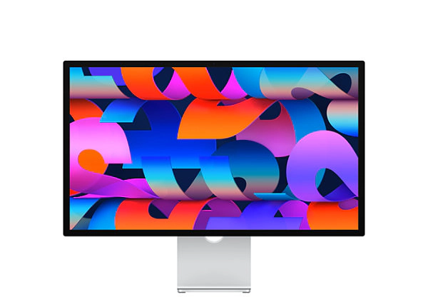 Apple Studio Display 27-Inch 5K Retina Monitor, Standard Glass, Tilt- and Height-Adjustable Stand (MFEW4LL/A)