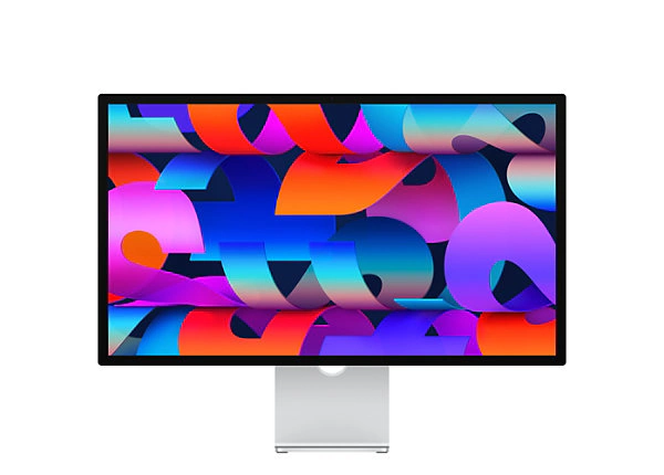 Apple Studio Display 27-Inch 5K Retina Monitor, Standard Glass, Tilt-Adjustable Stand (MFEX4LL/A)