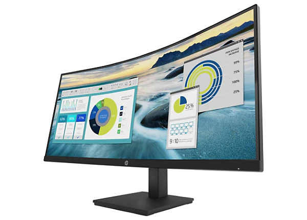 HP P34hc G4 34-Inch WQHD Curved Monitor (21Y56AA#ABA)