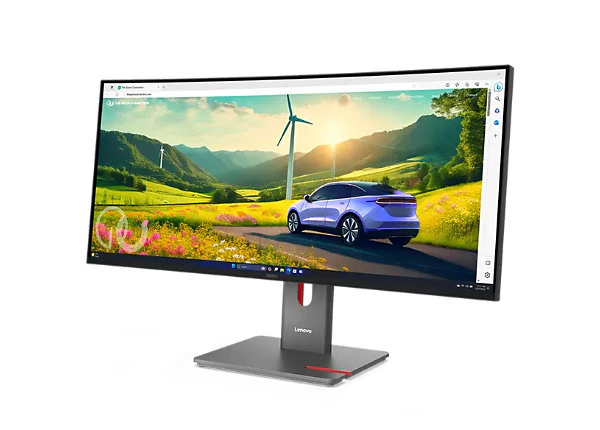 Lenovo ThinkVision P34wd-40 34-Inch Curved WQHD IPS Monitor (64ADGAR1UZ)