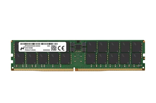 Micron 64GB DDR5 Registered ECC DIMM Memory Module (MTC40F2046S1RC56BR)