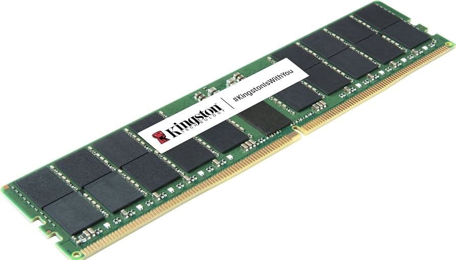 Kingston 64GB DDR5 Registered ECC DIMM Memory Module (KTH-PL564D4-64G)