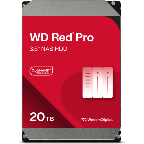 WD Red Pro 20TB SATA Internal Hard Drive (WD202KFGX)