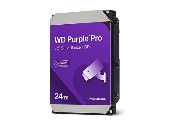 WD Purple Pro 24TB SATA Internal Hard Drive (WD241PURP)