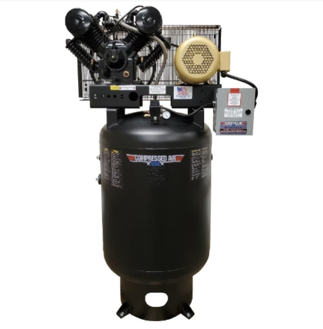 10HP Reciprocating Air Compressor - 120 Gallon (RS10)
