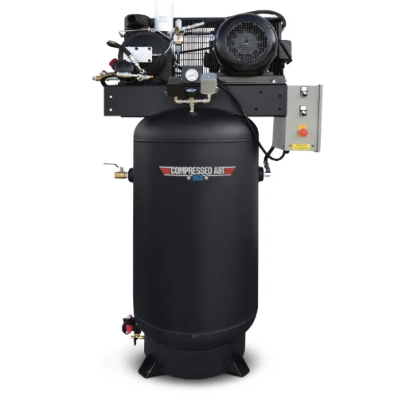 10HP Rotary Screw Air Compressor - 80/120 Gallon (SS10)