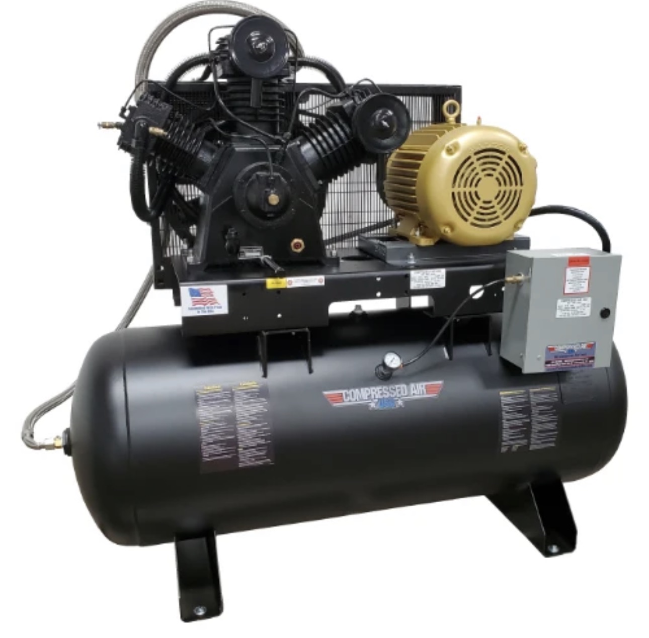 15HP Reciprocating Air Compressor - 120 Gallon (RS15)