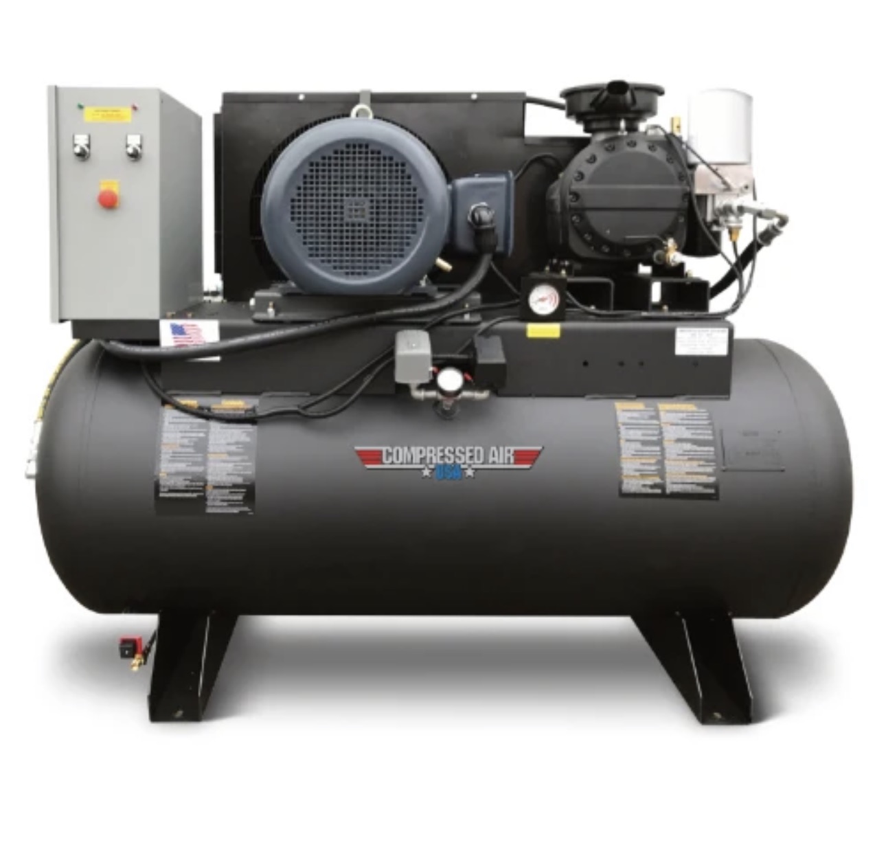15HP Rotary Screw Air Compressor - 120 Gallon (SS15)