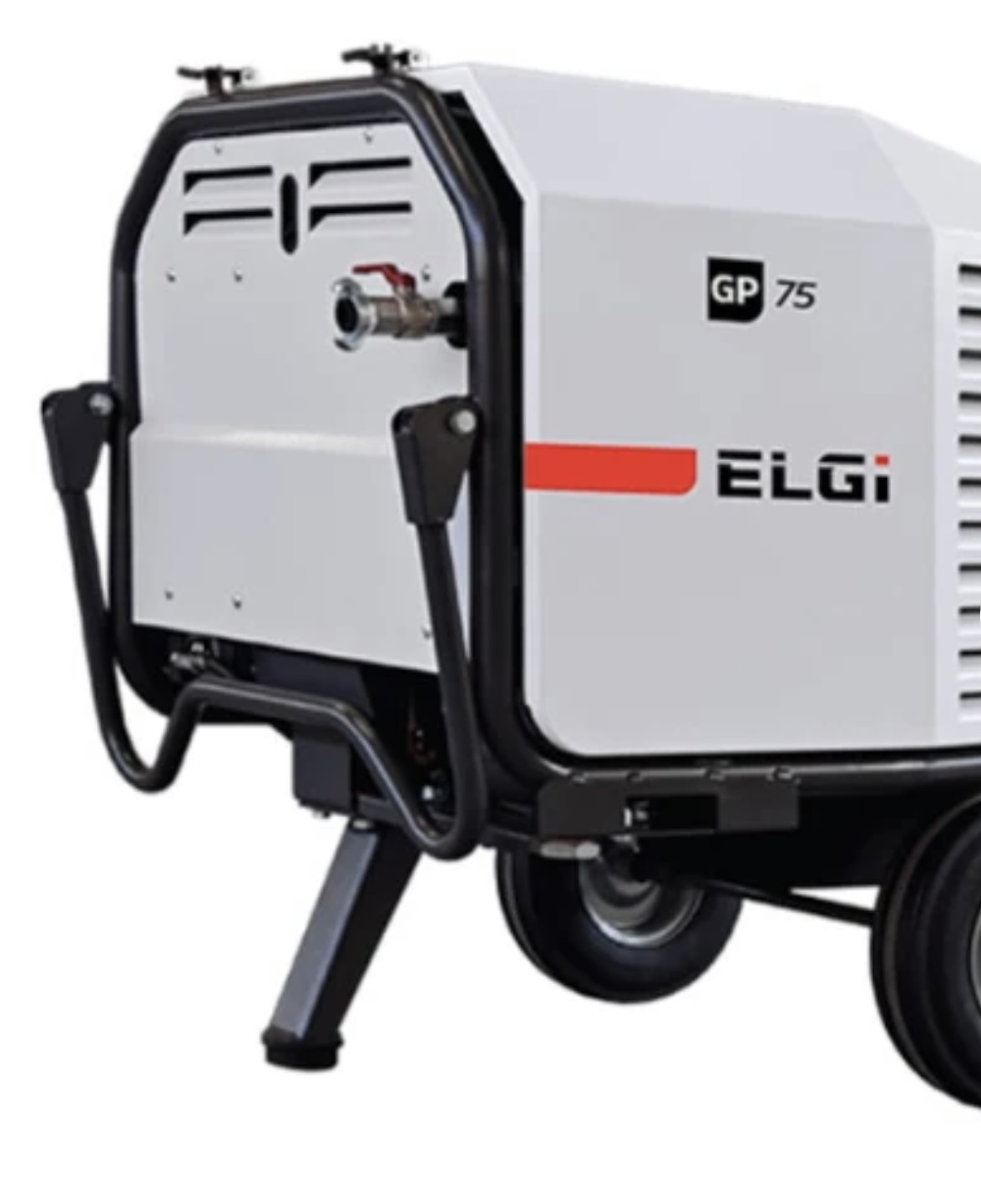 ELGi 22.5HP Portable Gas Rotary Screw Air Compressor (GP75)