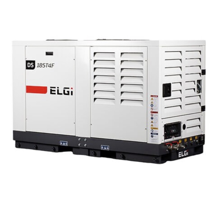 ELGi 49HP Diesel Rotary Screw Air Compressor (DS185T4F)