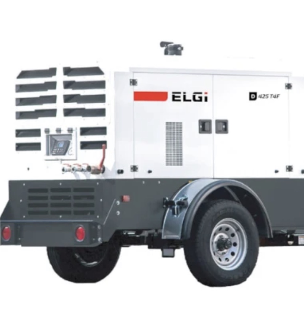 ELGi 254HP Portable Diesel Rotary Screw Air Compressor (D800T4F)